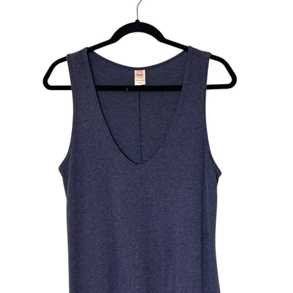 Smash + Tess Saturday Romper- Blue Sleeveless Romper- Size Medium - Picture 4 of 10